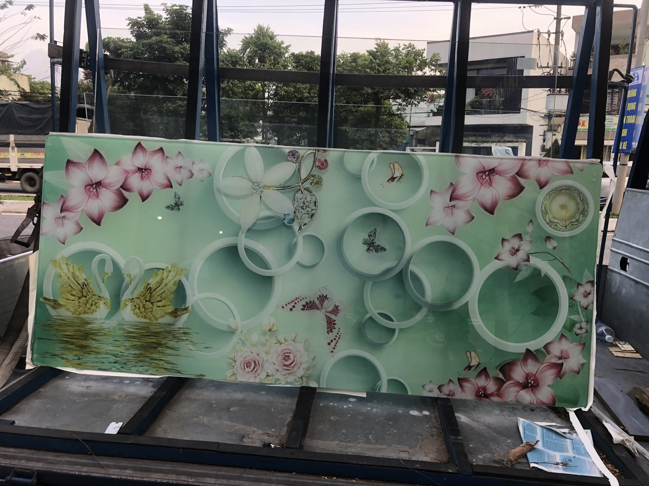 Gia công, thi công kính bếp 3D - 5