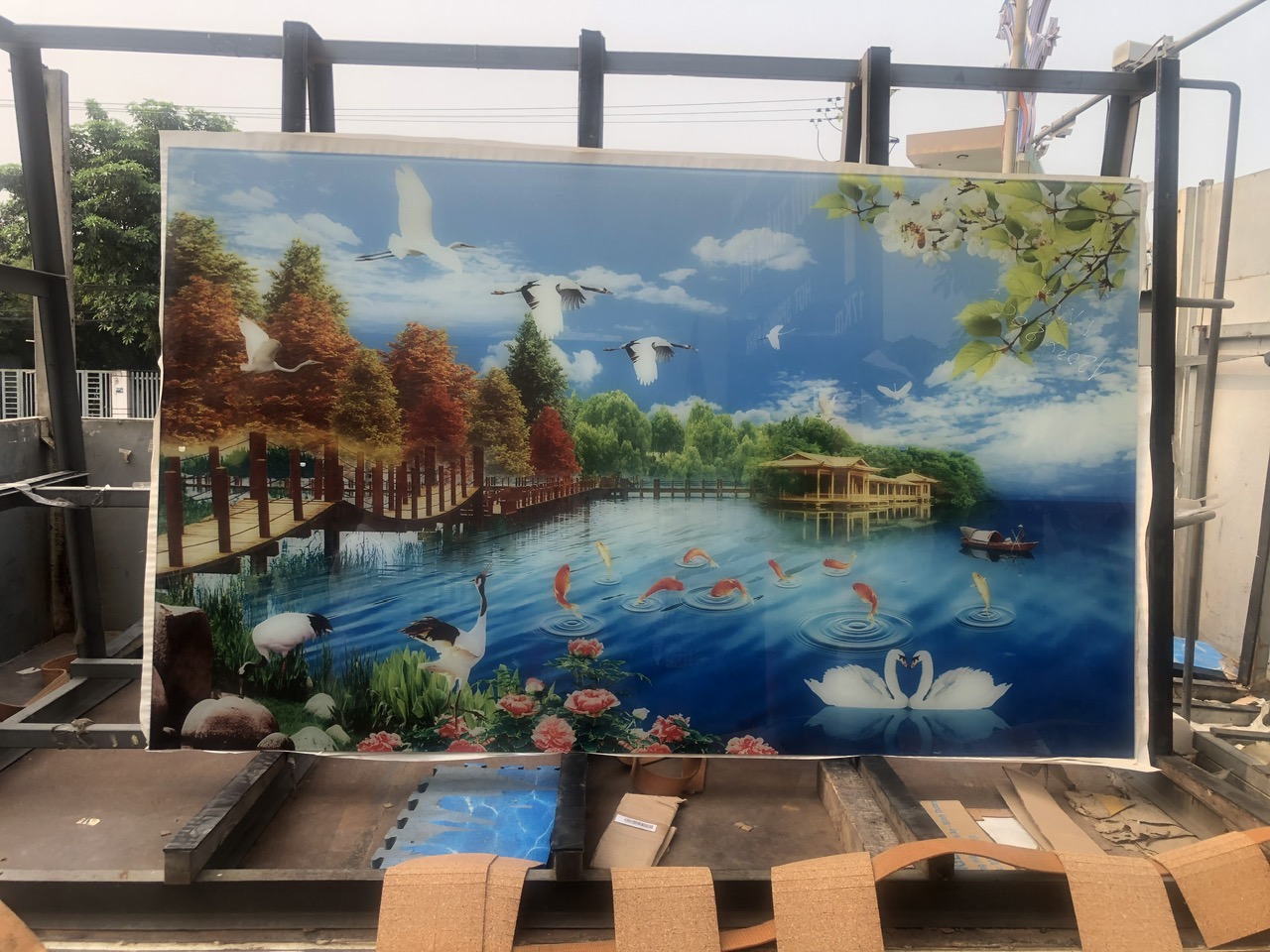 Gia công, thi công kính bếp 3D - 6