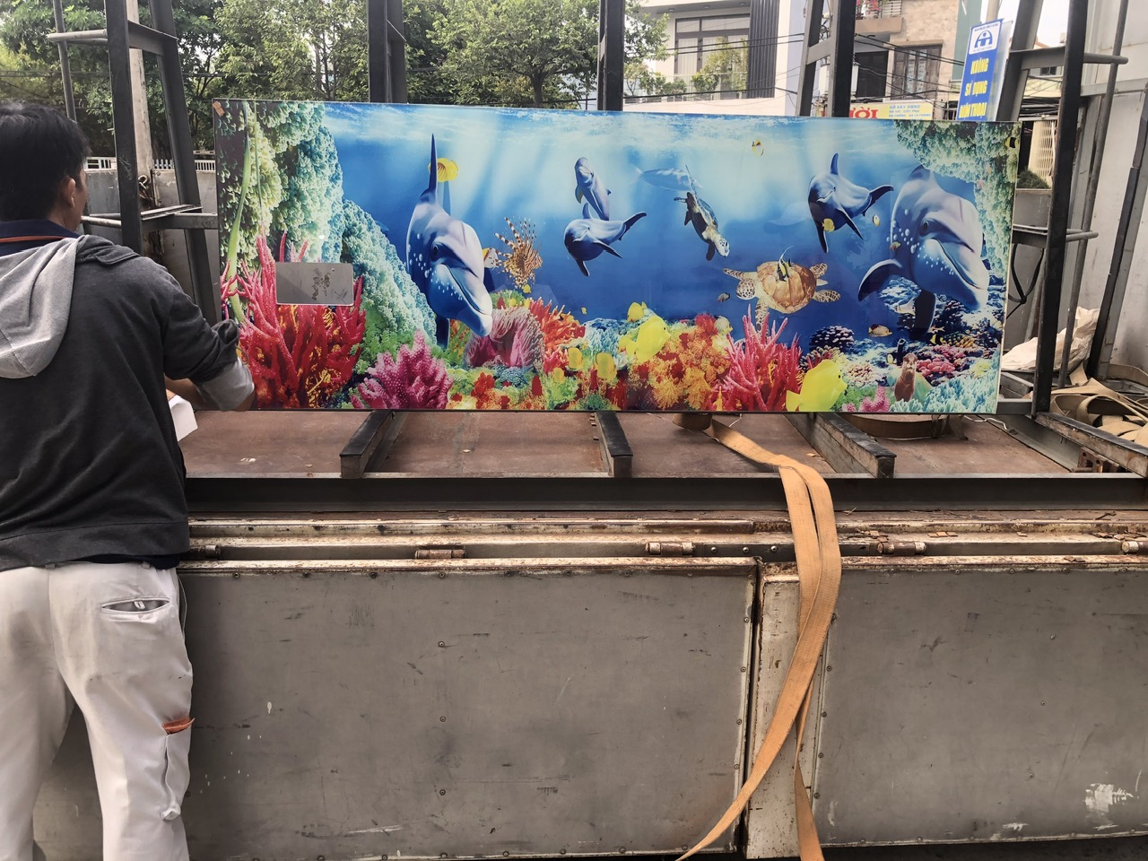 Gia công, thi công kính bếp 3D - 1