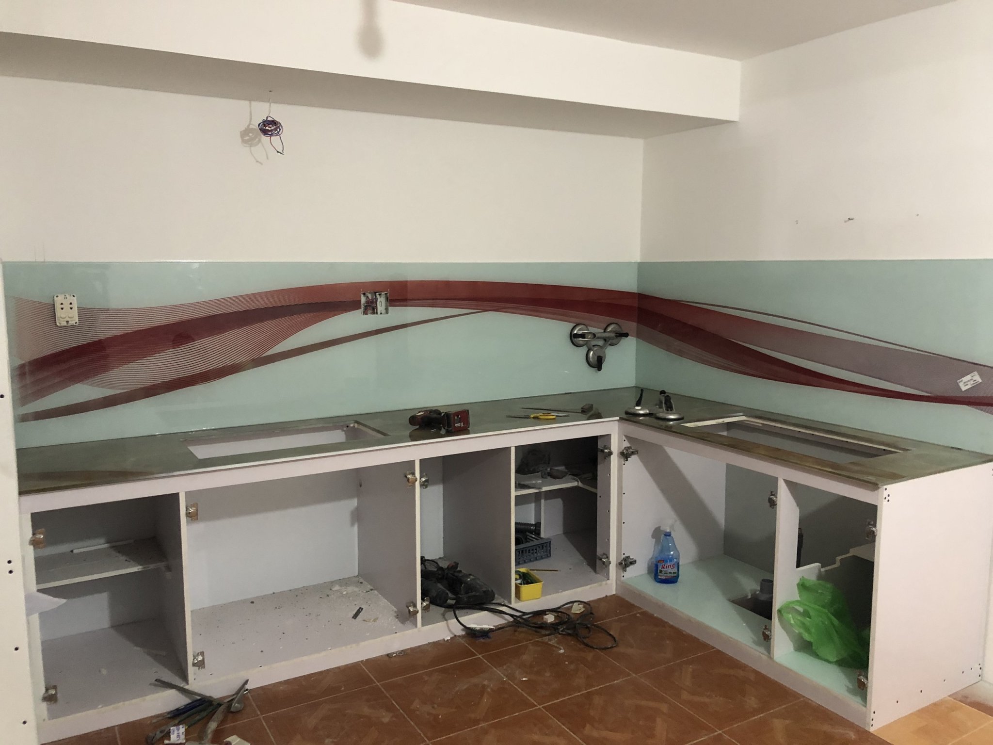 Gia công, thi công kính bếp 3D - 28